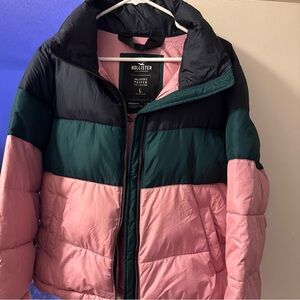 Vintage hollister outdoors puffer y2k brand puffer